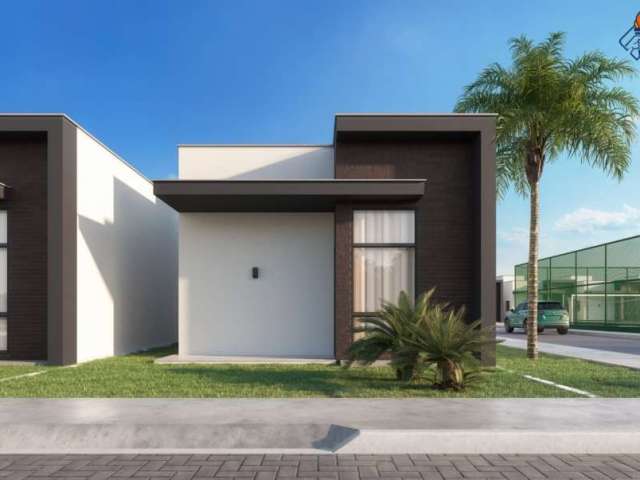 LANÇAMENTO - Casa residencial para Venda Lagoa Salgada, Feira de Santana 2 quartos, sendo 1 suíte, 1 sala, 2 banheiros, 1 vaga, 126m² área total.