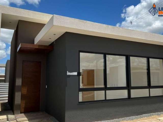 Casa residencial para Venda no Condomínio Mangata, Sim, Feira de Santana, 3 quartos, 1 suíte, 1 sala, 1 banheiro, 2 vagas, 166m² área total.