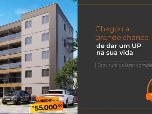 Apartamento residencial para Venda em condominio fechado, Papagaio, Feira de Santana, 2 quartos, 1 sala, 1 banheiro, 1 vaga 46,91 m² área total