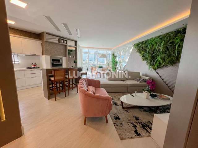 Apartamento Locação Portinax Andar Alto Mobiliado com 3 Suítes 3 Vagas Vista Mar Balneário Camboriú