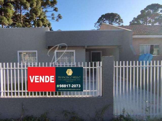 Casa para Venda em Fazenda Rio Grande, Gralha Azul, 2 dormitórios, 1 banheiro, 2 vagas