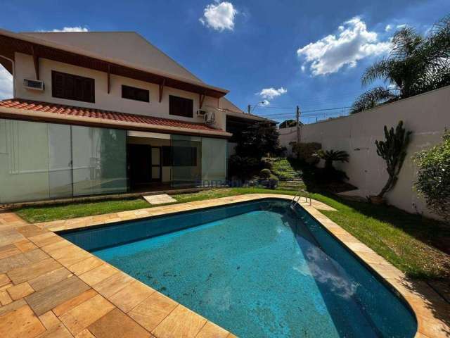 Casa com 5 dormitórios para alugar, 267 m² por R$ 7.684,79/mês - Nova Campinas - Campinas/SP