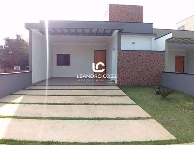 Casa com 3 dormitórios à venda, 104 m² por R$ 690.000,00 - Condomínio Village Moutonnée - Salto/SP