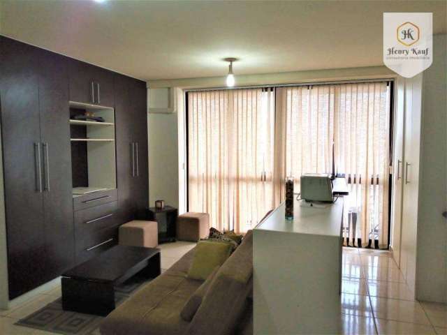 Apartamento com 1 dormitório para alugar, 43 m² por R$ 4.007,19/mês - Vila Clementino - São Paulo/SP