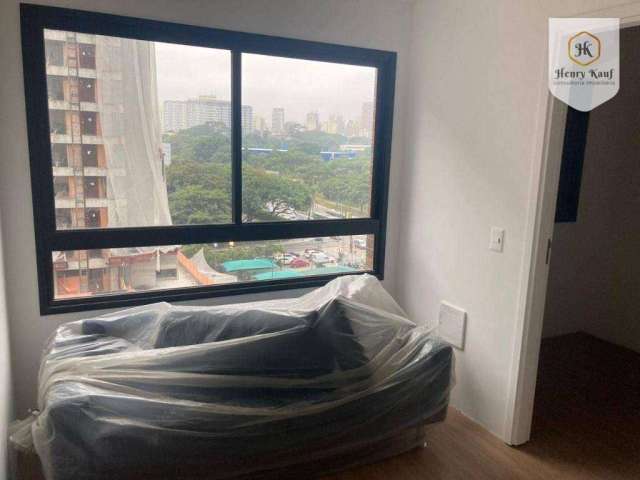 Apartamento para alugar, 35 m² por R$ 5.000,00/mês - Moema - São Paulo/SP