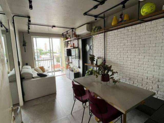 Apartamento moderno com 1 dormitório, 1 vaga à venda, 42 m² por R$ 689.000 - Água Branca - São Paulo/SP