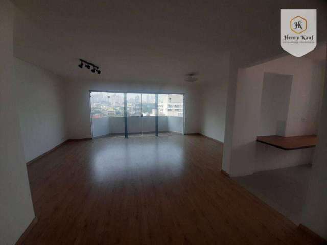 Apartamento com 3 dormitórios (1 suíte),2 vagas, 130 m² por R$ 8.455/mês - Pinheiros - São Paulo/SP