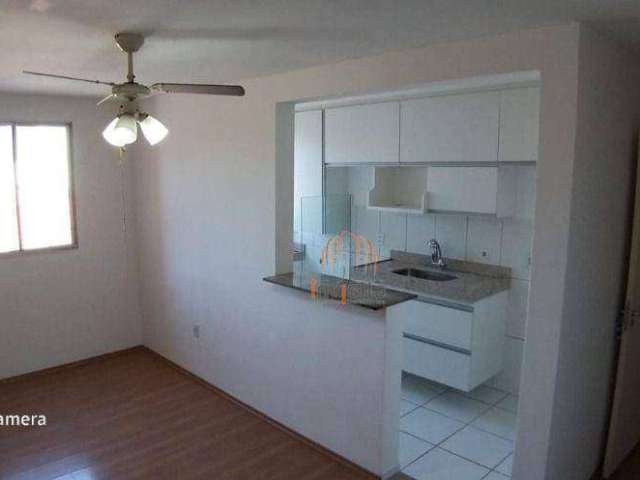 Apartamento com 3 dormitórios à venda, 70 m² por R$ 360.000,00 - Jardim Vista Alegre - Paulínia/SP