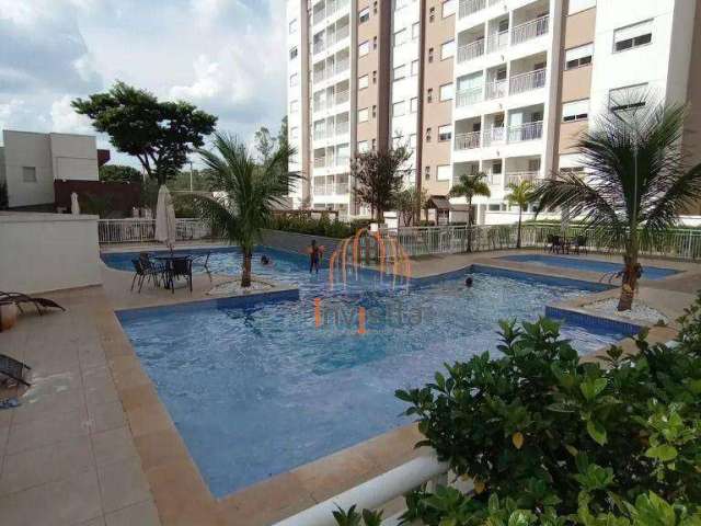 Apartamento com 2 dormitórios à venda, 60 m² por R$ 405.000 - Morada Morumbi Residencial Clube - Paulínia/SP