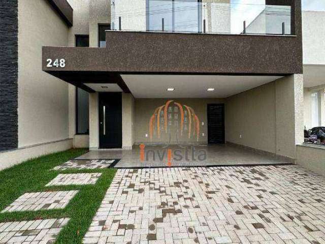 Casa com 3 dormitórios à venda, 180 m² por R$ 1.260.000 - Condomínio Residencial Terras da Estância - Ala do Bosque - Paulínia/SP