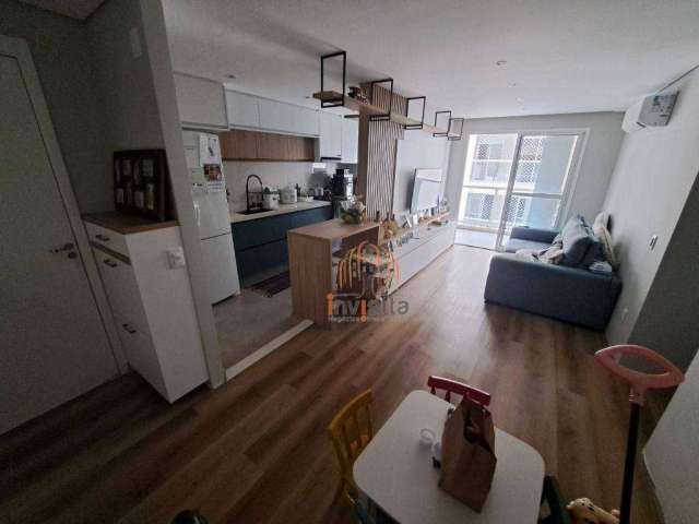 Apartamento com 3 dormitórios à venda, 84 m² por R$ 550.000 - Brisa da Mata  Jabotás - Paulínia/SP