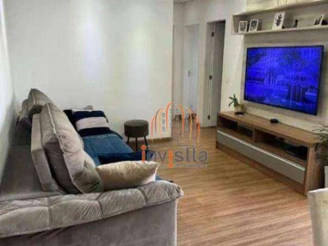 Apartamento com 3 dormitórios à venda, 76 m² por R$ 725.000,00 - Residencial Rossi Ativa Villa Bella - Paulínia/SP