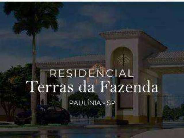 Terreno à venda, 200 m² por R$ 250.000,00 - Residencial Terras da Fazenda - Paulínia/SP