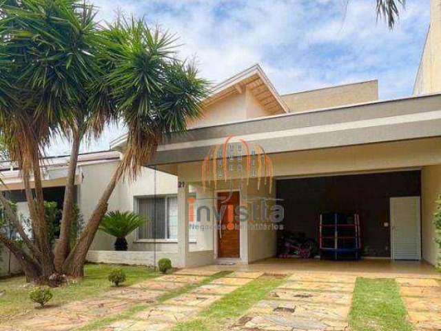 Casa com 3 dormitórios à venda, 180 m² por R$ 840.000 - Condomínio Campos do Conde I - Paulínia/SP