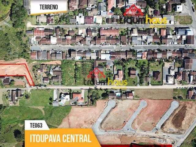 Terreno à venda, 1232 m² por R$ 600.000,00 - Itoupava Central - Blumenau/SC