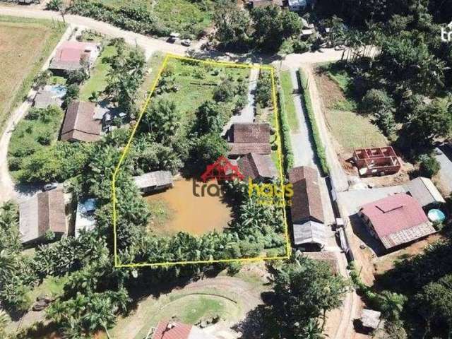 Sítio com 3 dormitórios à venda, 4118 m² por R$ 580.000,00 - Itoupava - Blumenau/SC