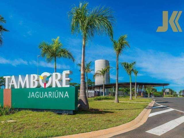 Terreno à venda, 671 m² por R$ 495.000,00 - Tamboré Jaguariúna - Jaguariúna/SP