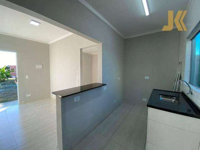 Casa com 1 dormitório para alugar, 40 m² por R$ 1.090,24/mês - Loteamento Residencial Vila Primavera - Jaguariúna/SP