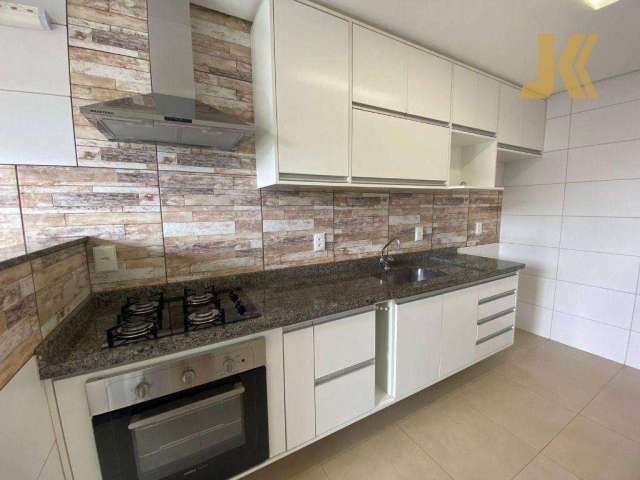 Apartamento com 2 dormitórios para alugar, 87 m² por R$ 3.309,58/mês - Jardim Ipê - Jaguariúna/SP