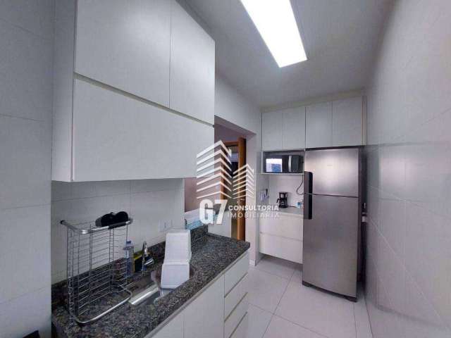 Apartamento com 1 dormitório à venda, 41 m² por R$ 349.000,00 - Canto do Forte - Praia Grande/SP