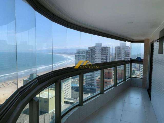 Apartamento com 3 dormitórios à venda, 182 m² por R$ 2.800.000,00 - Canto do Forte - Praia Grande/SP