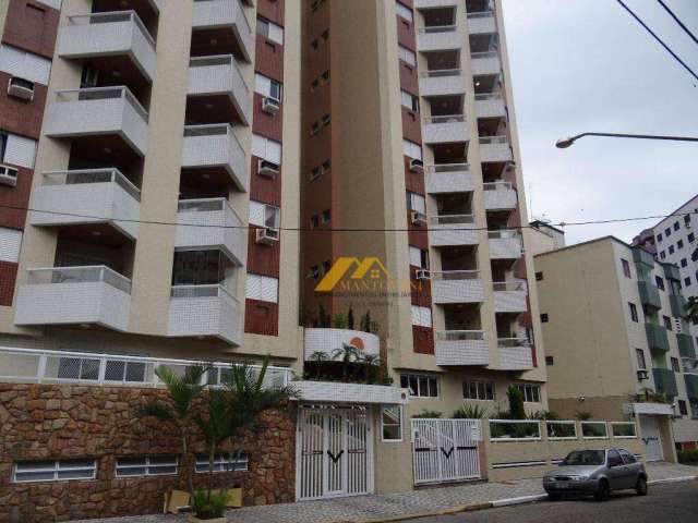 Apartamento com 2 dormitórios, 79 m² - venda por R$ 450.000,00 ou aluguel por R$ 3.500,00/mês - Vila Guilhermina - Praia Grande/SP