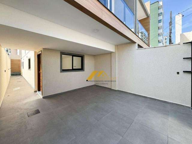 Sobrado com 3 dormitórios à venda, 120 m² por R$ 830.000,00 - Vila Guilhermina - Praia Grande/SP