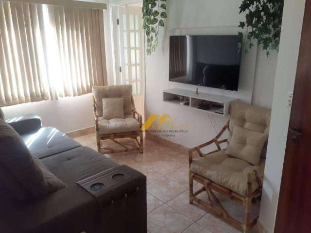 Apartamento com 2 dormitórios à venda, 68 m² por R$ 335.000,00 - Caiçara - Praia Grande/SP