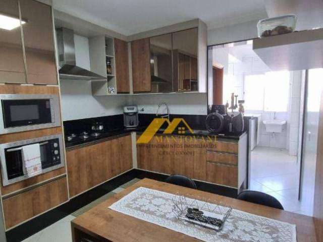 Apartamento com 3 dormitórios à venda, 160 m² por R$ 1.300.000 - Tupi - Praia Grande/SP