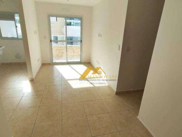 Apartamento com 2 dormitórios à venda, 57 m² por R$ 389.000,00 - Vila Guilhermina - Praia Grande/SP