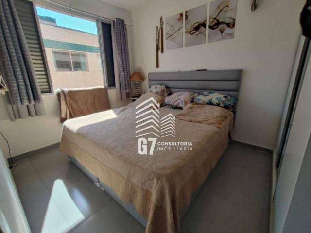 Apartamento com 1 dormitório à venda, 55 m² por R$ 275.000,00 - Canto do Forte - Praia Grande/SP