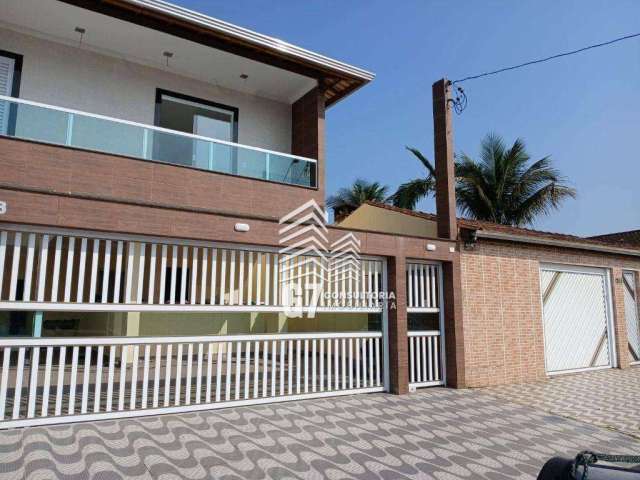 Casa com 2 dormitórios à venda, 54 m² por R$ 300.000,00 - Tude Bastos (Sítio do Campo) - Praia Grande/SP