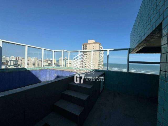 Cobertura com 3 dormitórios à venda, 178 m² por R$ 980.000,00 - Mirim - Praia Grande/SP