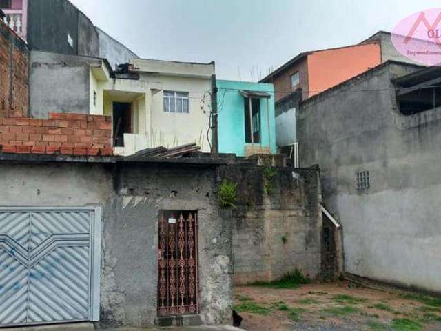 Casa para Venda em Mauá, Jardim Itapark, 2 dormitórios, 1 banheiro, 2 vagas