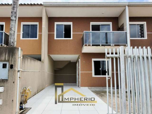 Imperdível! Casa à venda em Curitiba-PR, Cidade Industrial. 3 quartos, 1 sala, 1 banheiro, 2 vagas, 79m².