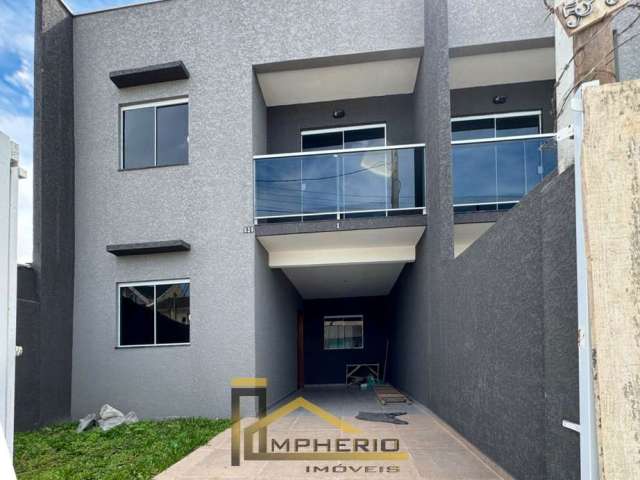 Excelente Sobrado à Venda no Sítio Cercado, Curitiba-PR: 3 Quartos, 1 Suíte, 2 Salas, 3 Banheiros, 2 Vagas, 80m²! Aproveite!