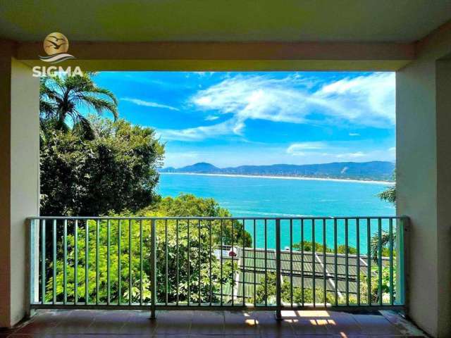 Casa na praia com 5 suítes e varanda com vista para o mar - Península, Guarujá.