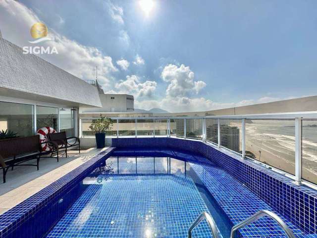 Cobertura com 6 dormitórios à venda, 450 m² por R$ 4.640.000,00 - Jardim Astúrias - Guarujá/SP