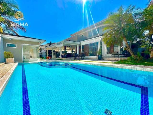 ALTO PADRÃO - Casa à venda com 4 suítes - Lazer completo - 4 vagas - Jardim Acapulco - Guarujá/SP