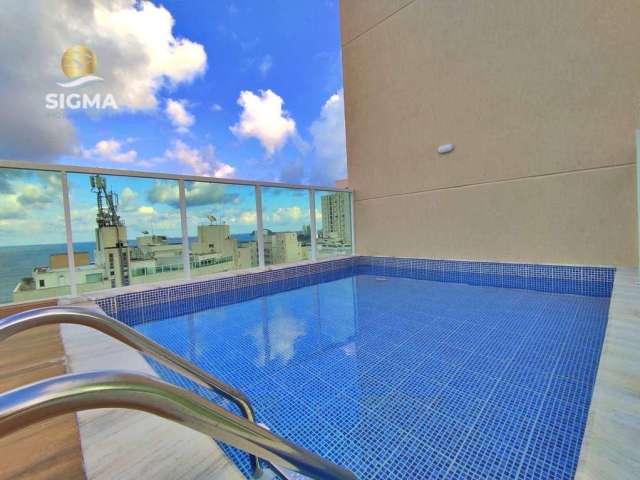 PERTO DO MAR - Apartamento à venda, 70 m² por R$ 999.000 - Pitangueiras - Guarujá/SP