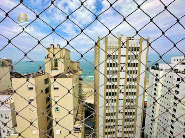 Vista mar - Apartamento à venda com 4 suítes - 2 vagas - Pitangueiras - Guarujá/SP