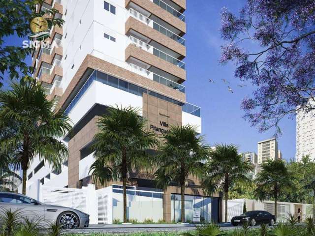 Apartamento com 2 dormitórios à venda, 66 m² por R$ 750.000,00 - Pitangueiras - Guarujá/SP