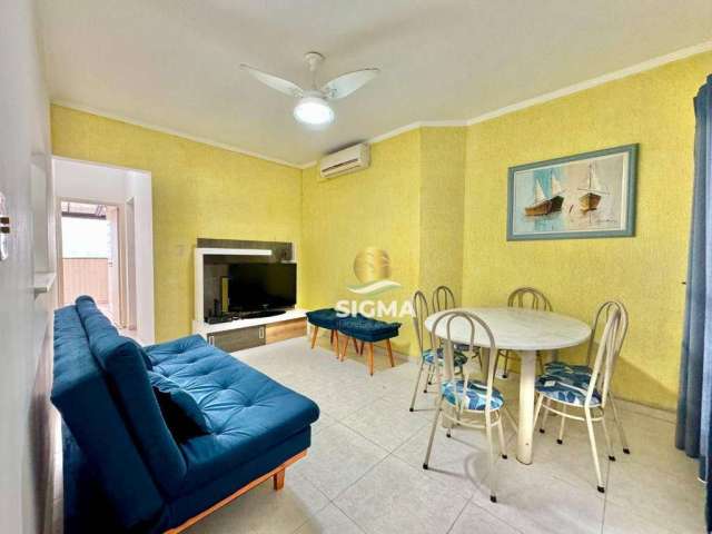 Cobertura com 1 dormitório à venda, 70 m² por R$ 450.000,00 - Jardim Astúrias - Guarujá/SP