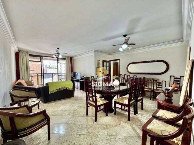 Apartamento com 3 dormitórios à venda, 137 m² por R$ 650.000,00 - Pitangueiras - Guarujá/SP