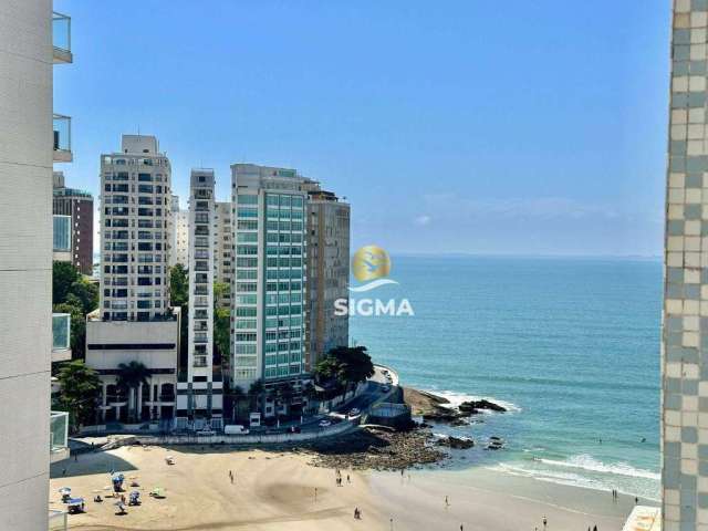 VISTA MAR - Apartamento com 2 quartos à venda na Praia das Pitangueiras - Guarujá/SP.