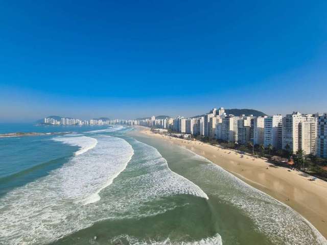 FRENTE MAR - Apartamento à venda com 4 quartos sendo 3 suítes - 2 vagas - Pitangueiras - Guarujá/SP.