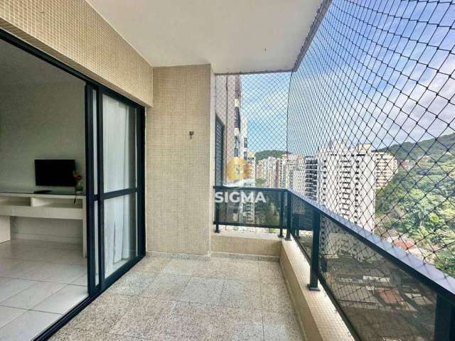 Apartamento com 2 quartos sendo 1 suíte à venda na Praia das Pitangueiras - Guarujá/SP.