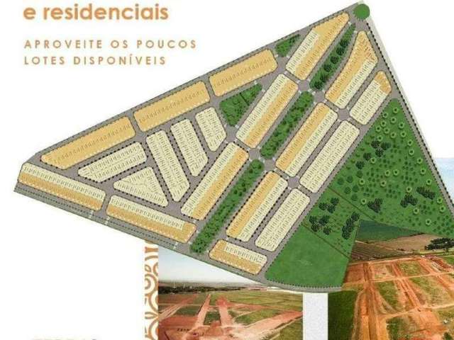 Terreno Comercial à Venda no Loteamento Terras de Cillo em Santa Bárbara d'Oeste com 250 m²