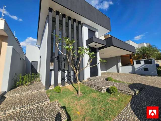 Casa à venda no condomínio Residencial Villa Carioba em Americana com 3 suítes e 4 vagas de garagem.