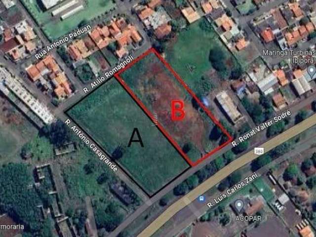 Terreno Industrial à venda com 8.596,50 m²-  Pq Industrial Castelo Branco, Ibiporã, PR